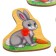 Frame - liner "Learning forest animals", 5 elements