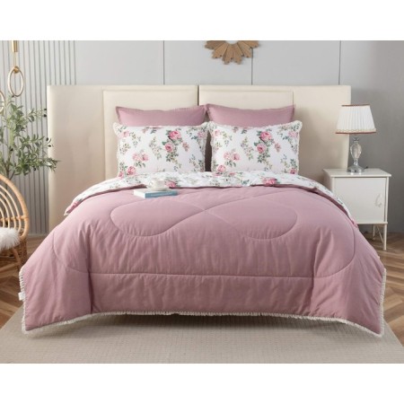 Set 1.5 joint venture: blanket 150x210 cm, sheet 180x230 cm, pillowcases 50x70 cm - 2 pcs-1