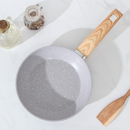 Fogging pan Magistro Natural, D = 20 cm, Soft-Touch handle, anti-stick coating, induction, color gray-1