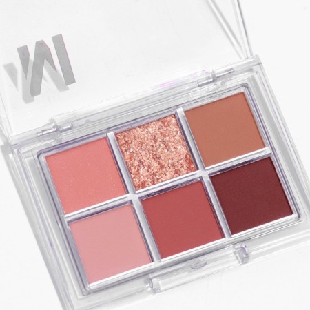 Professional palette of eye shadow, 6 colors-4