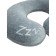 Soft Bagel neck pillow, size 23x28 cm, gray color