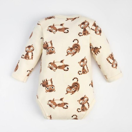 Body with DL. Sleeve crumb I am "tiger", height 62-68 cm, beige-6