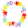 Hawaiian necklace Light "Okhana", 3 backlight modes