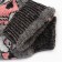 Male woolen socks "Santa Claus", gray color, size 29