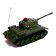 Radio controlled T34, works on the battery, light and sound, green color