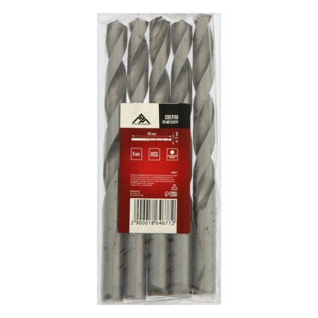 LOUM metal drill, HSS, cylindrical shank, 11 x 140 mm, 5 pcs.-1