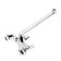 ACCOONA bathtub mixer A7164, single -leaf, chrome