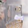 Set of wedding glasses "luxury", golden