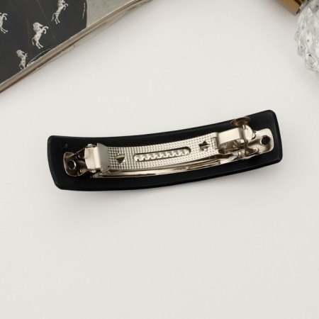 Halfish hair clip "Shine of night" 9 cm-1