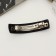 Halfish hair clip "Shine of night" 9 cm
