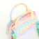 Bag's bag with lightning, colorful color