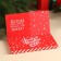 Milk chocolate "From Santa Claus" in a postcard with a pocket for money, 70 g.