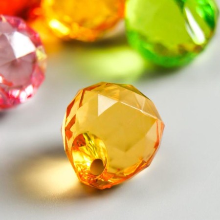 Set of decor for creativity Plastic "Crystal-Treasure" Color set 20 g 1.8x1.7x1.7 cm-1