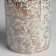 Ceramic glass with embossing, "intersperseions", 8 x 9.5 cm