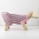 Dress for dogs Culinary, s (DS 27, Osh 32-36, OG 38-42), pink with gray stripes