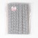 Braid decorative, metallized, 10 ± 1 m, 20 mm, silver color