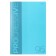 A4 notebook, 96 sheets in a cage, progressive, plastic cover, block 65 g/m2, turquoise