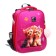 School backpack 38 x 30 x 16 cm, ergonomic back, stavia "york", pink