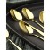 A set of spoons of tea shares "Gold", length 13.5 cm, 6 pcs