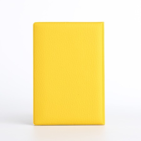 Cover for passport, yellow color-1