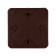 Single box for the cable channel Ural Pak, 75x75x20, IP40, Dark Tree, KR-513180075-