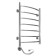 Domoterm electric heated towel rail "Calipso", 500 x 700 mm, 7 crossbars, left, chrome