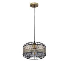 Lumber of Surveillance light 30138/1MBK+GD, 1x40W, E27, 80x30x30 cm, gold color