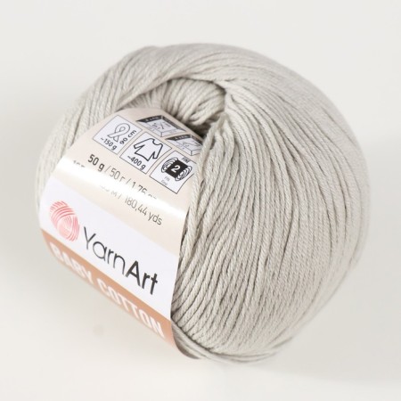 Yarn "Baby Cotton" 50% acrylic 50% cotton 165m/50g (451 St. Series)-1
