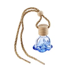 A bottle for a flavor in a car suspended, 