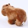 Soft toy "Capybara", on a key fob, 12 cm