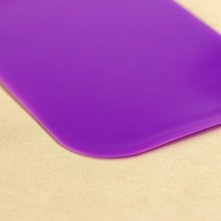 Set of confectionery spatulas 3 objects 12x8 cm color purple color-1