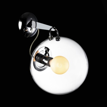 Sconces st. SL550.101.01. Senza. 1x60 watts, E27, 25x35 cm, chromium color-1