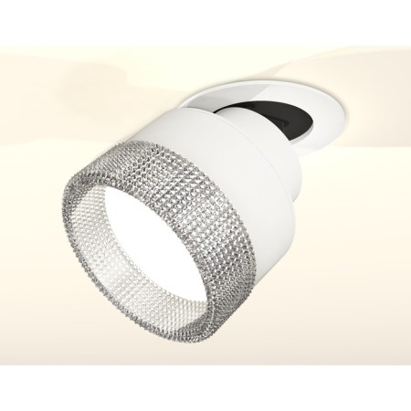 A set of built -in rotary lamp with composite crystal Ambrella Light, Techno, XM8101540, color white sand-1
