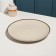 Plate "Pearl", d = 25 cm, beige, porcelain