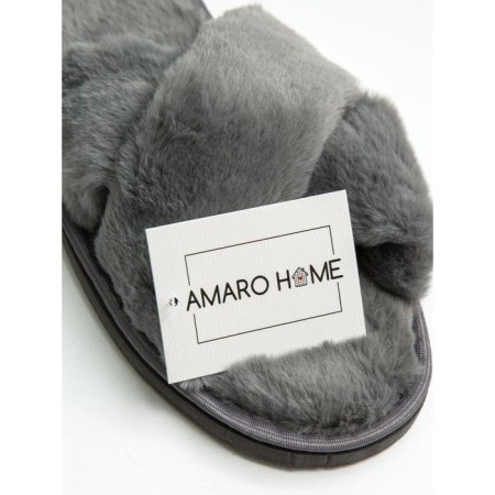 Slippers Women's Cross open nose, size 39-41, color graphite-6