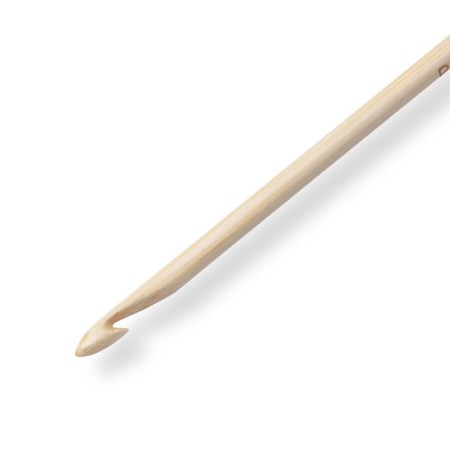 Knitting hook, bamboo, 4.0 mm/15 cm-2