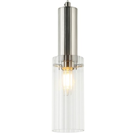 Suspension lamp Wunder 1xe14 40W, size 8x8x35-150 cm, Nickel color-1