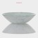 Glass Glass Daulay "Marble White", 740 ml, 18.5 × 5 cm