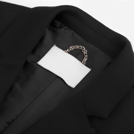Clothing chain, 0.9 × 10 cm, silver color-2