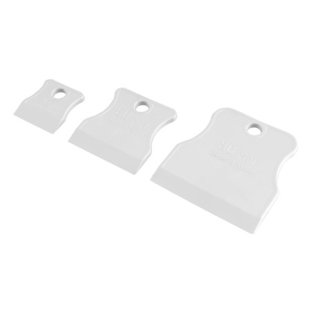 Sparta 85801 spatula set, white rubber, 40-60-80 mm, 3 pcs.-1