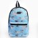School textile “angels”, 42x14x28 cm, blue color