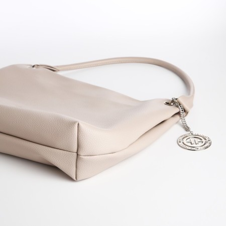 Female bag Textura, bag, large size, beige color-5