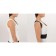 Massner-fixer for posture, Velcro, size L, Black color
