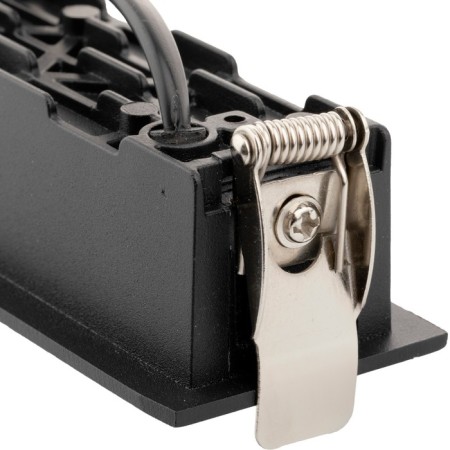 Introductive lamp, Artin, rectangular 414x45x555mm LED 30W 2400LM 4200K Al Black 59941-5