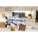Bed linen "Ethel" 2 joint venture mountain peaks 175*215 cm, 200*220 cm, 70*70 cm -2 pcs, 100% HL, calico