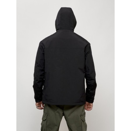 Male spring jacket, size 50, black color-3
