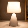 Brianna table lamp E14 40W white 18x18x28.5 cm Risalux