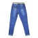 Jeans for girls, height 140 cm, blue color
