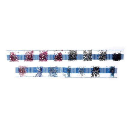 Diamond mosaic with partial filling on the Kotik canvas, 15 x 21 cm-2