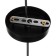 Lamp Bayerlux "Audrey" E27 40W black 18x18x17 cm